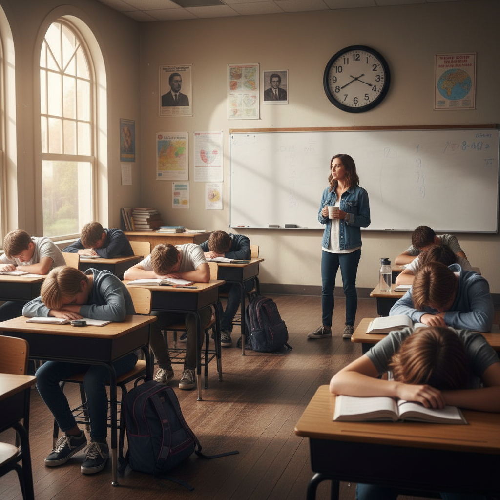Êtes‑vous pour ou contre l’adoption d’un horaire national de début des cours à 9 h dans les collèges et lycées ?